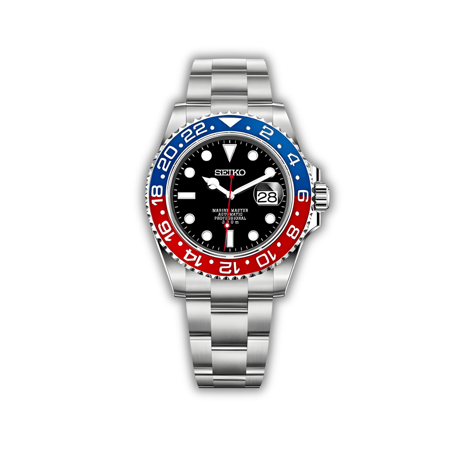 Seiko GMT Master II Pepsi - Luxury Mods