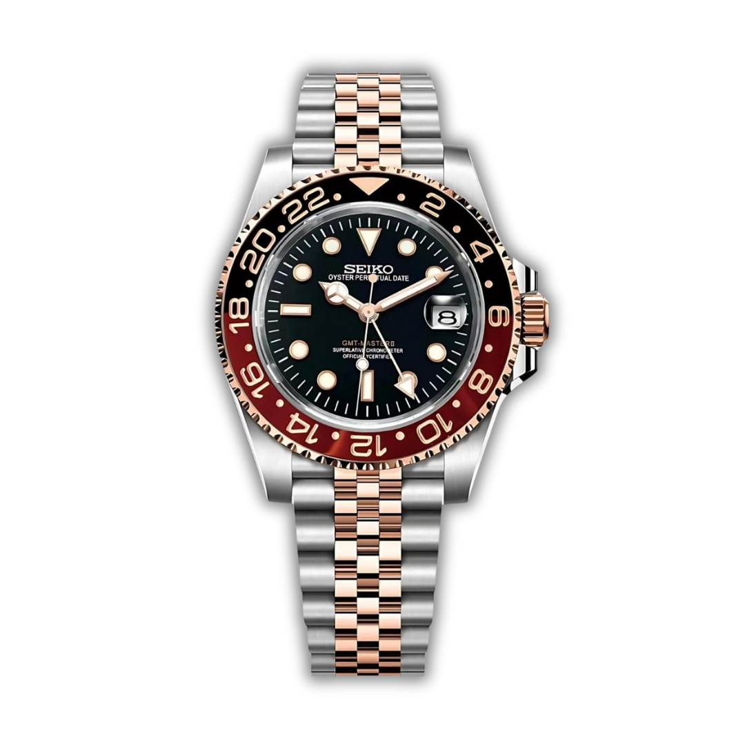 Seiko GMT Master II Rootbeer NH34