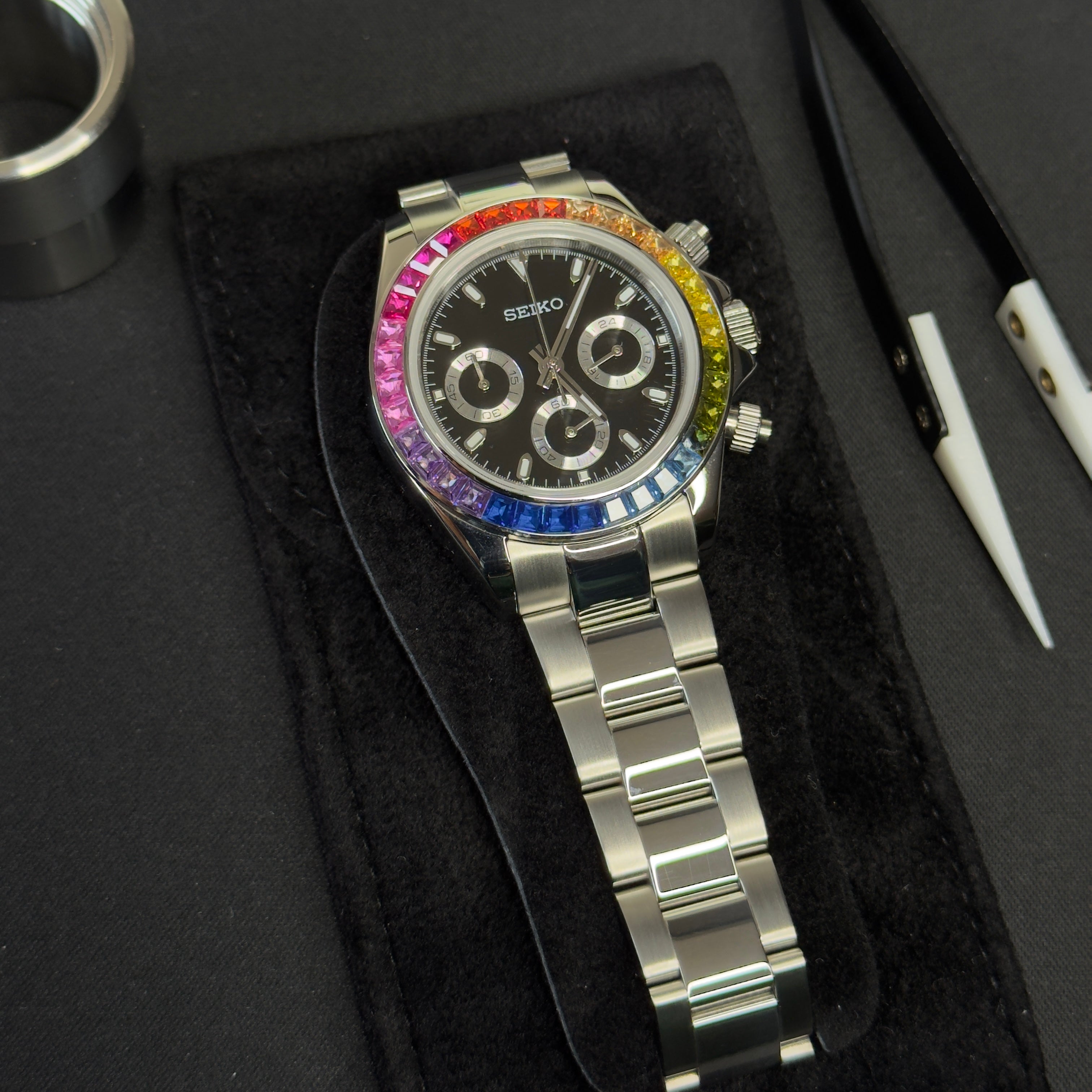 Seiko Mod Daytona Rainbow