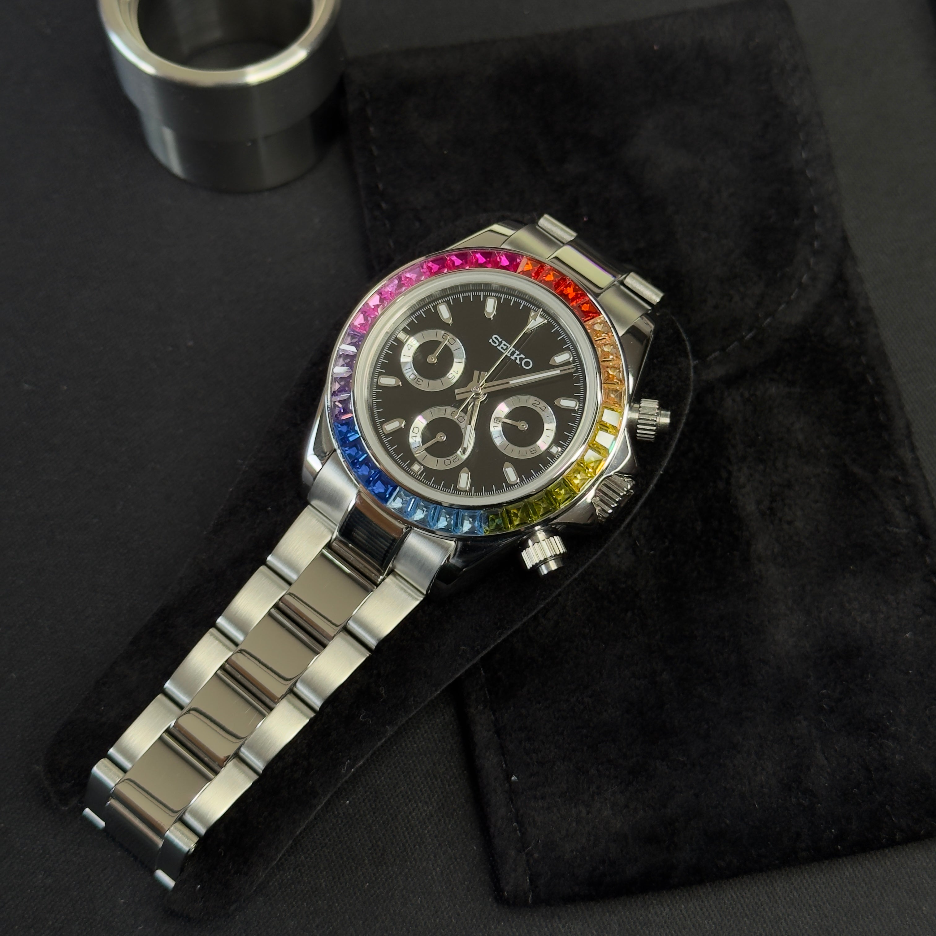 Seiko Mod Daytona Rainbow