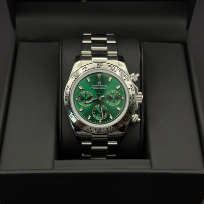 seiko mod daytona green
