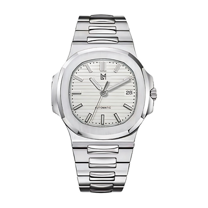 Seiko Mod Nautilus Blanche