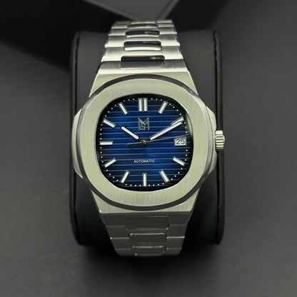 seiko mod nautilus blue​