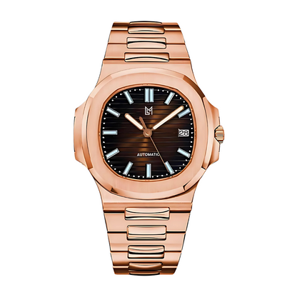 Mod Nautilus Or Rose Marron