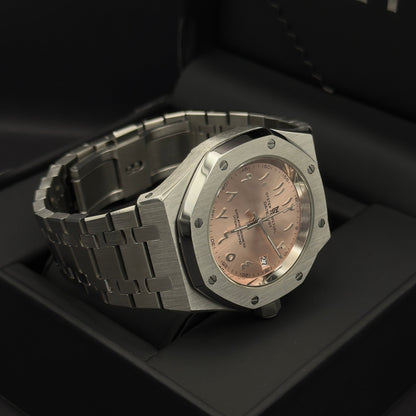 Seiko Mod Royal Rose Arabic