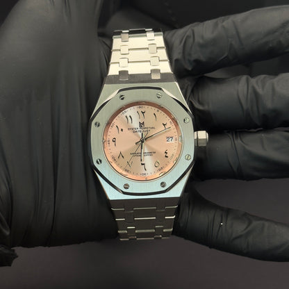 Seiko Mod Royal Rose Arabic