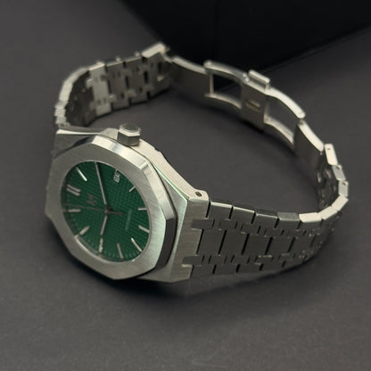 seiko mod royal oak green​