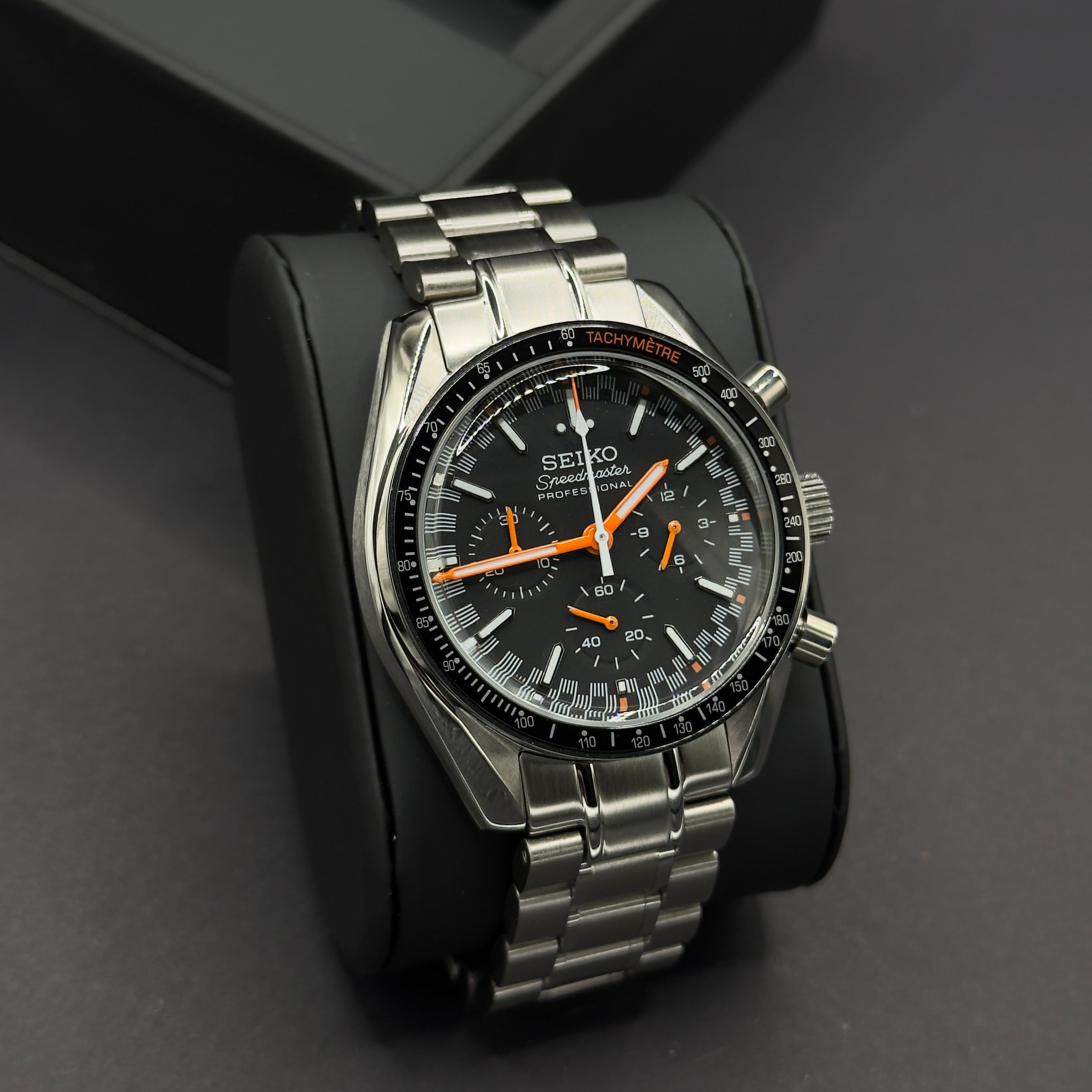 Seiko Mod Speedmaster Orange