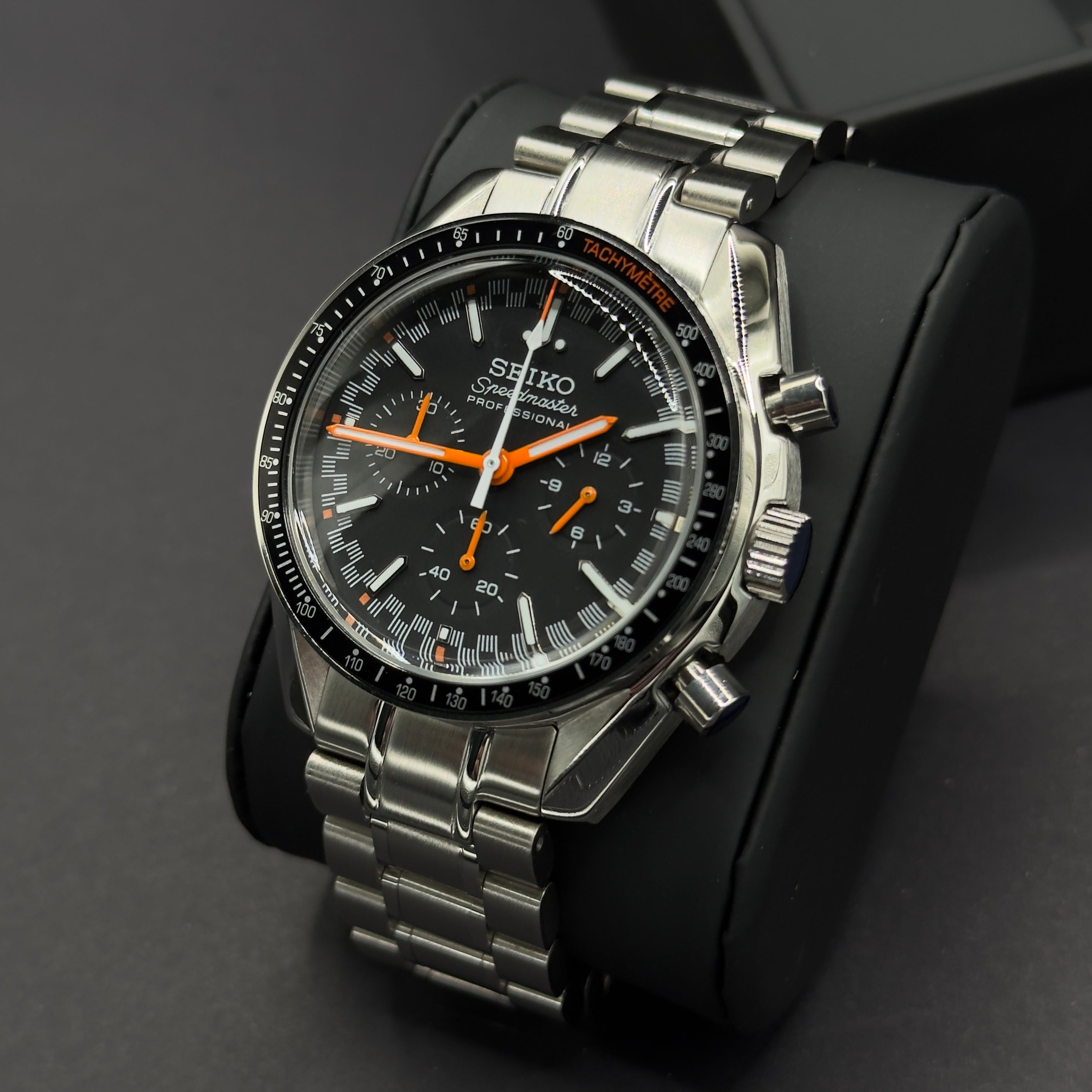 Seiko Mod Speedmaster Orange