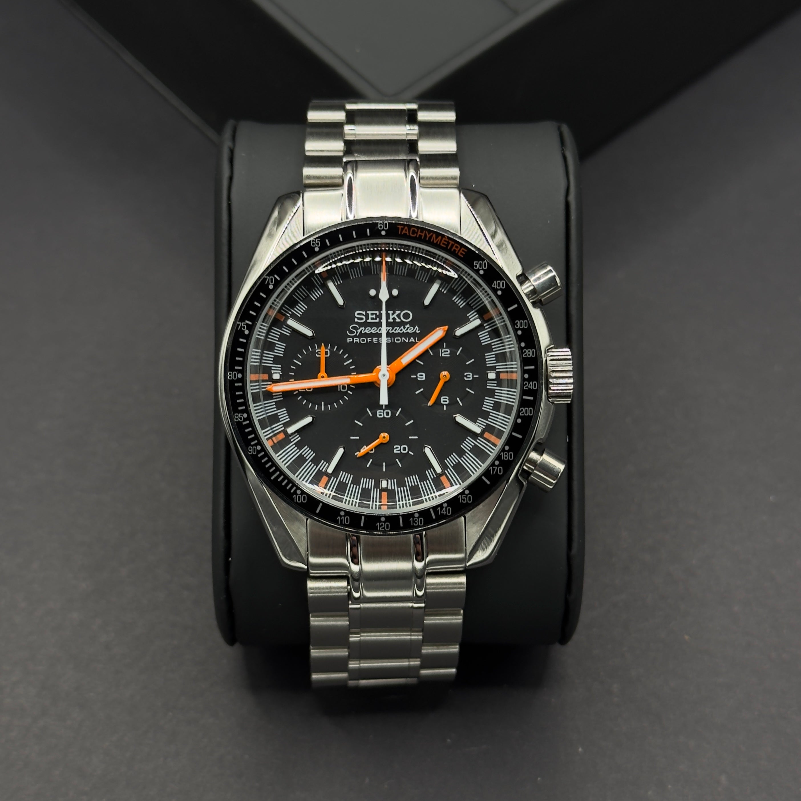 Seiko Mod Speedmaster Orange