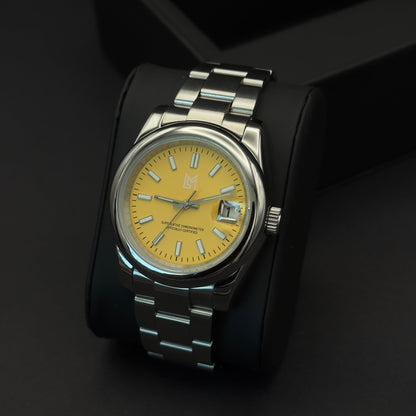 Seiko Mod Oyster Perpetual Orange