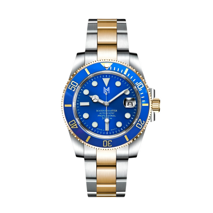 Mod Submariner Bleu et Or