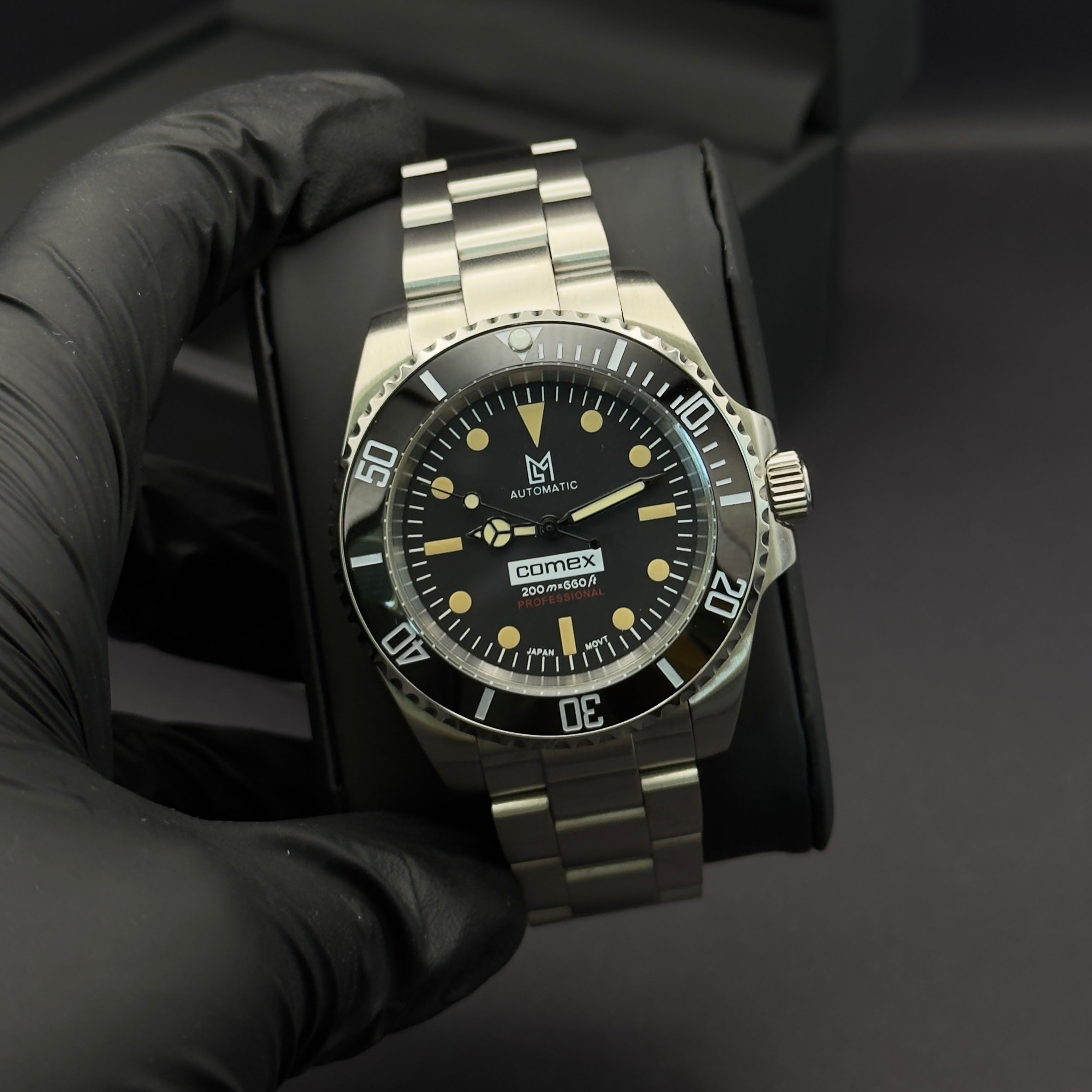 seiko mod comex submariner​