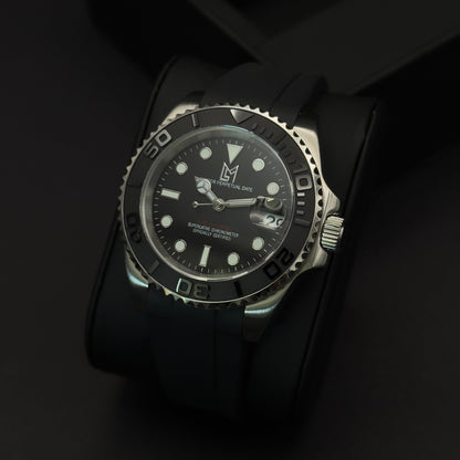 seiko mod yacht master black​