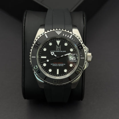 seiko mod yacht master black​