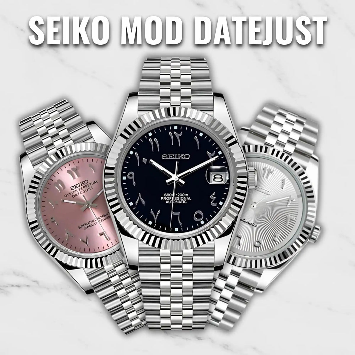Seiko Mod Renders Luxury Mods: your Seiko Mods store